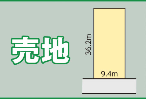 売土地　福井市高木1丁目メイン画像